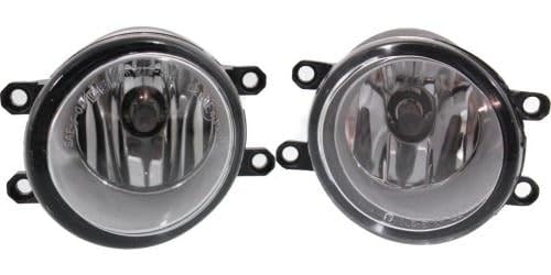 Go-Parts CAPA Certified Replacement Fog Lights Lamps - Pair for 2006-2014 Lexus LX570 (Left & Right, Driver & Passenger Side) - SC2592100C & SC2593100C - Perfect for Night Driving & Off-Road Adventures