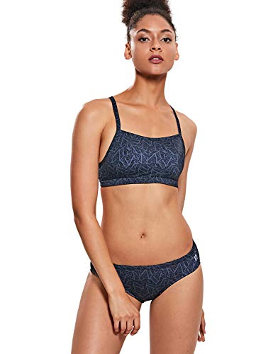 SYROKAN Women's Athletic Bikini Swimsuit - Sporty Two Piece Workout Bathing Suit for Swimming, Yoga & Beach | High Waist Bikini Set for Active Women