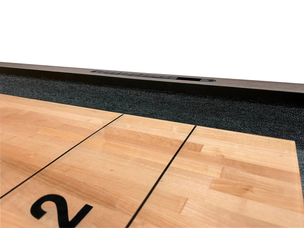 Brunswick Premier 12-Foot Shuffleboard Table for Game Room, Bar & Home Entertainment | Professional Shuffleboard Equipment for Adults & Family Fun