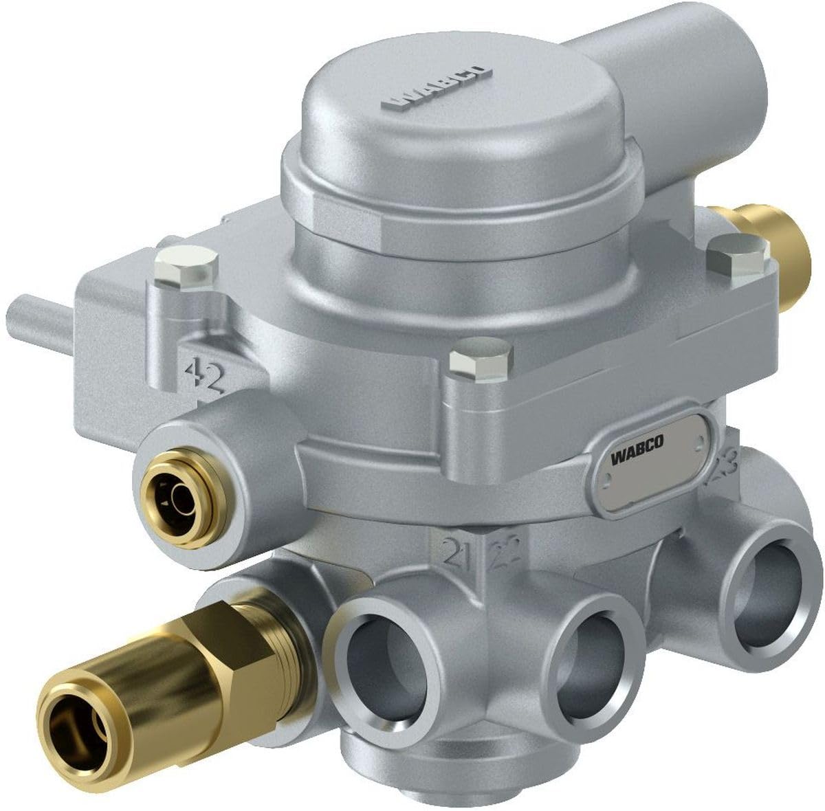 Wabco Air System Inversion Valve - Heavy Duty Truck & Trailer Air Brake Valve Replacement - Perfect for Commercial Vehicles and Fleet Maintenance