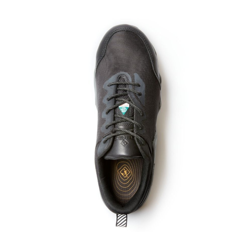 Terra EKG Low TR0A4NQKBLK Men's Athletic Composite Toe Work Shoes - Black | Lightweight Safety Footwear for Construction, Warehouse & Outdoor Work