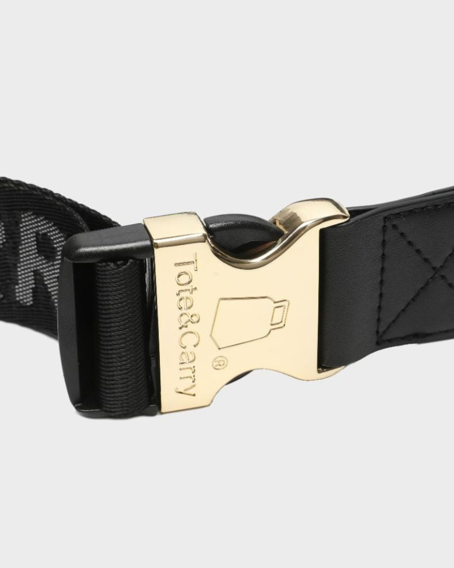 Apollo 1 Mini Fanny Pack Waist Bag in Black - Hands-Free Crossbody Bum Bag for Running, Travel & Outdoor Activities