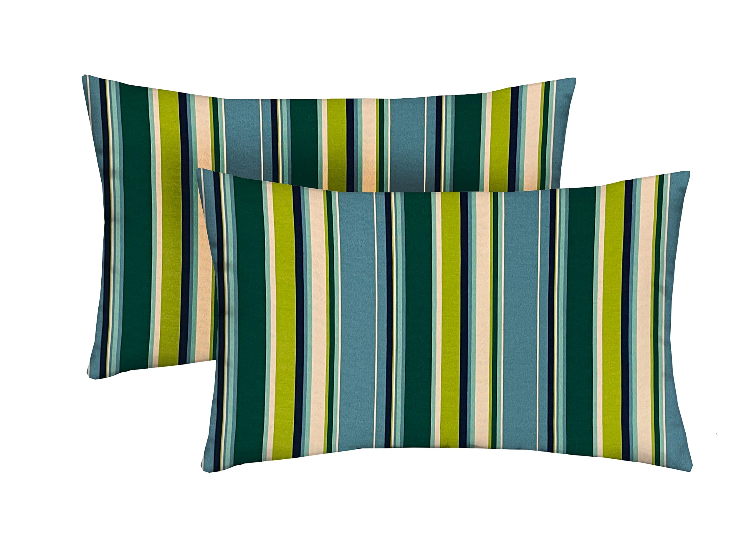 Premium Lumbar Jumbo Throw Pillows Set of 2 - 26