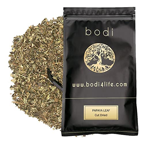 Organic Papaya Leaf Cut Dried 4oz to 2lb | 100% Pure Natural Chemical-Free Herbal Supplement | for Tea, Smoothies & Natural Remedies (16 oz)