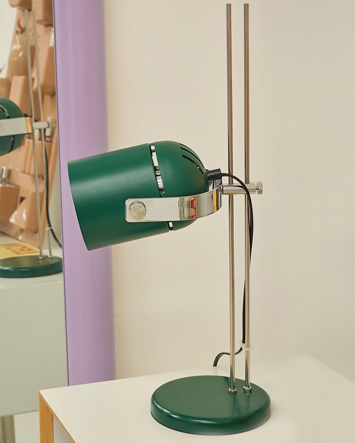 Adjustable Liftable Desk Lamp with Flexible Gooseneck - Perfect for Reading, Studying, and Office Work