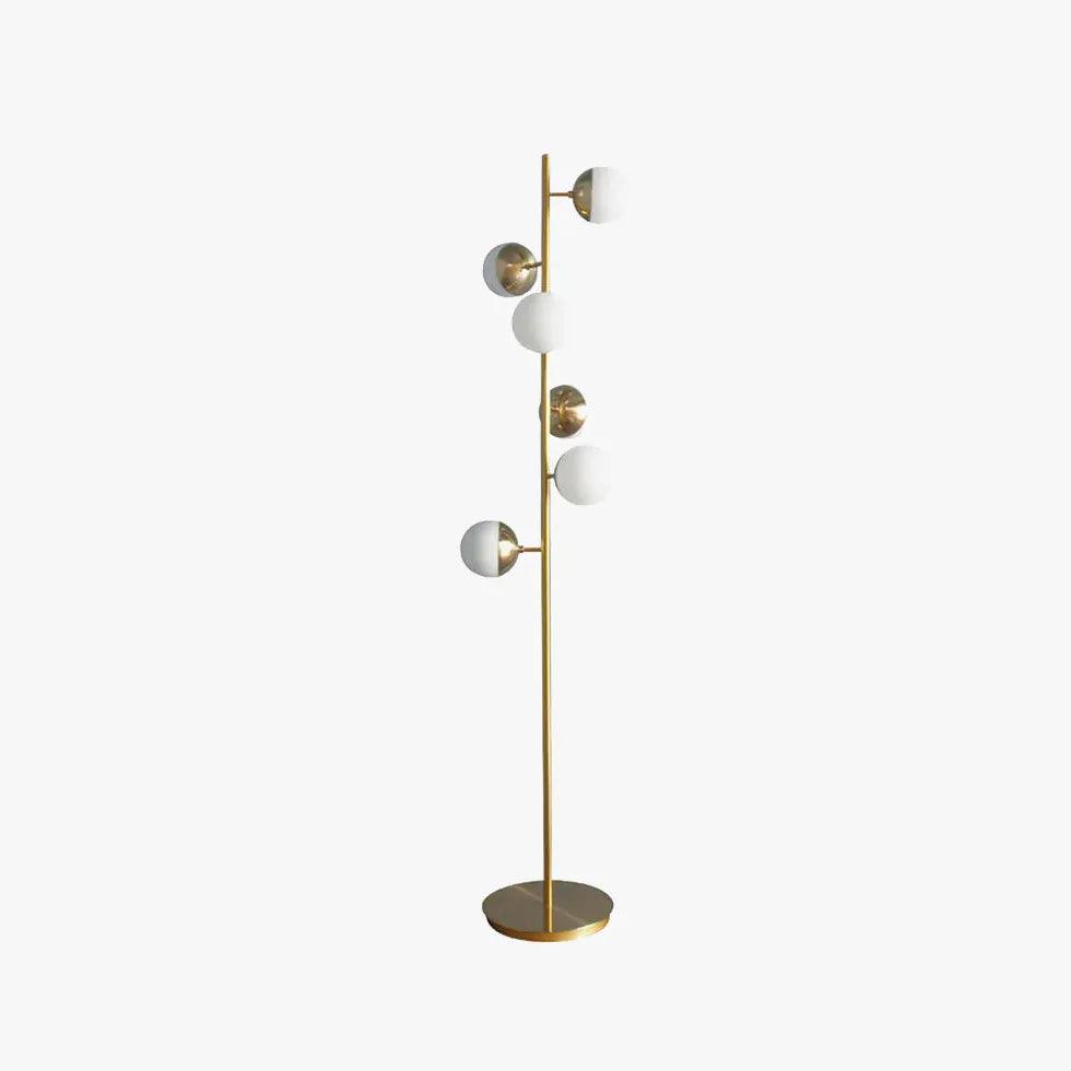 Modern 3-Headed Sphere Table Lamp - Stylish LED Desk Light for Living Room, Bedroom, or Office Decor