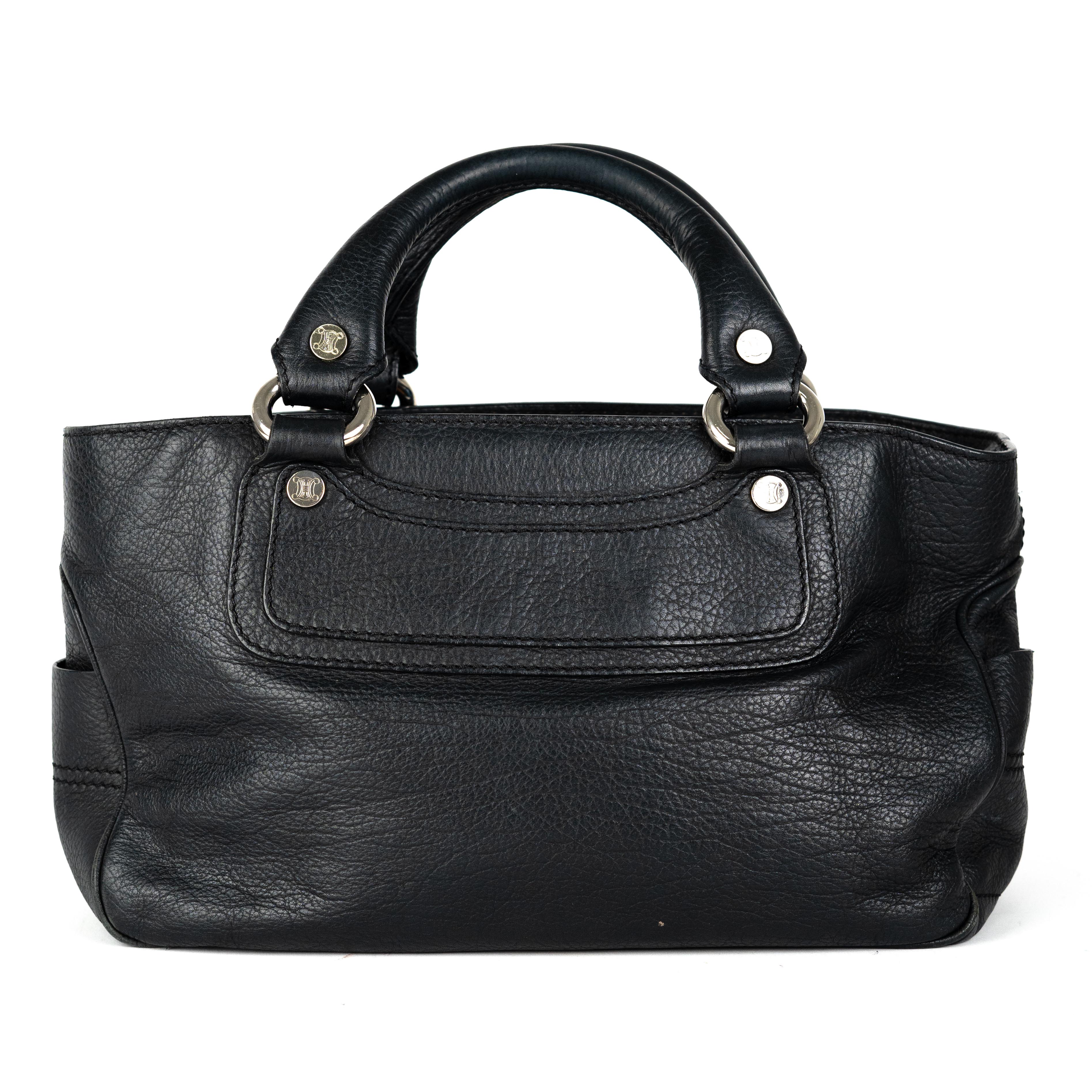 Celine Boogie Bag Black - Luxury Leather Shoulder Bag for Women | Perfect for Work, Travel & Evening Out