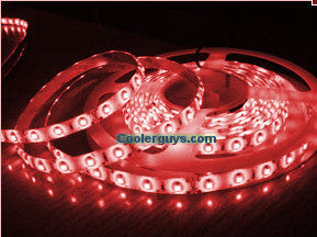 HT 60 LED Double Density 78-inch (2M) Flexible Light Strip - 12V Red LED Strip Lights for Car Interior, Home Decoration & DIY Projects