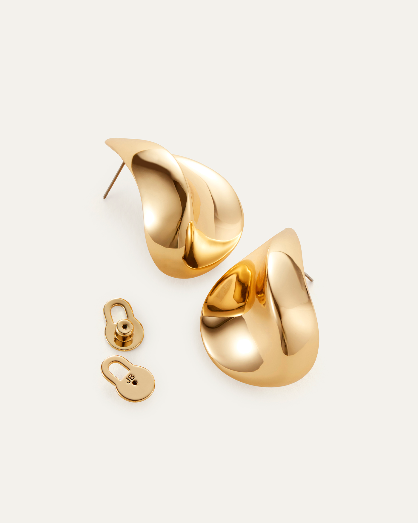 Margaux Puff Earrings for Women - Lightweight Hoop Earrings with Pearl Accents | Perfect for Parties, Weddings & Everyday Wear