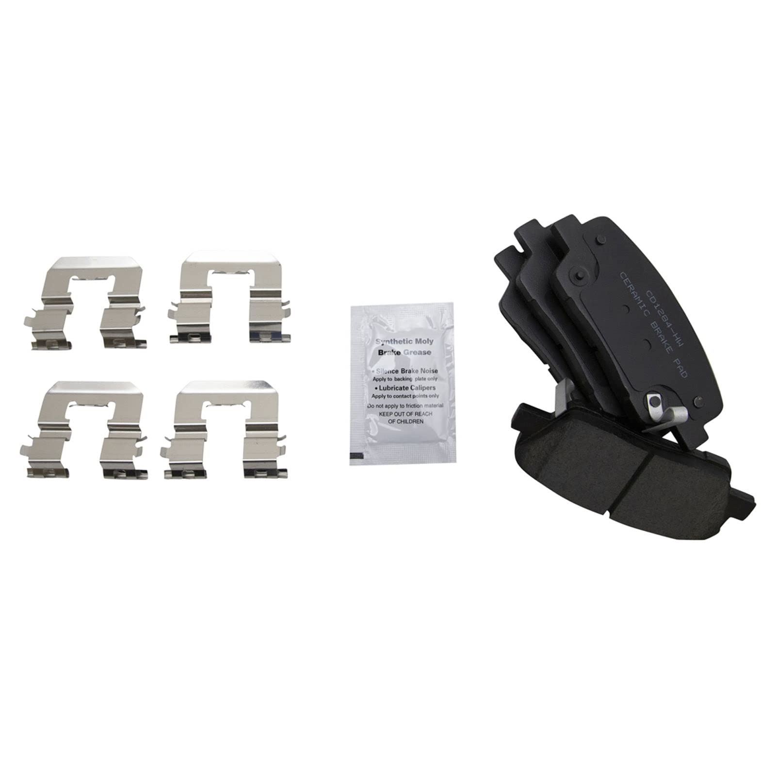 TRQ Rear Brake Pad & Rotor Kit - Ceramic Brake Pads & Rotors for 2007-2008 Hyundai Entourage & 2007-2012 Kia Sedona - Complete Brake Chemical Kit for Smooth Stopping & Quiet Performance - Perfect for Daily Commuting, Highway Driving & Towing