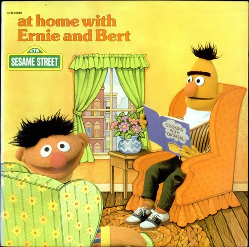 At Home With Ernie And Bert - Sesame Street Plush Toys for Kids | Perfect for Playtime, Bedtime & Collecting