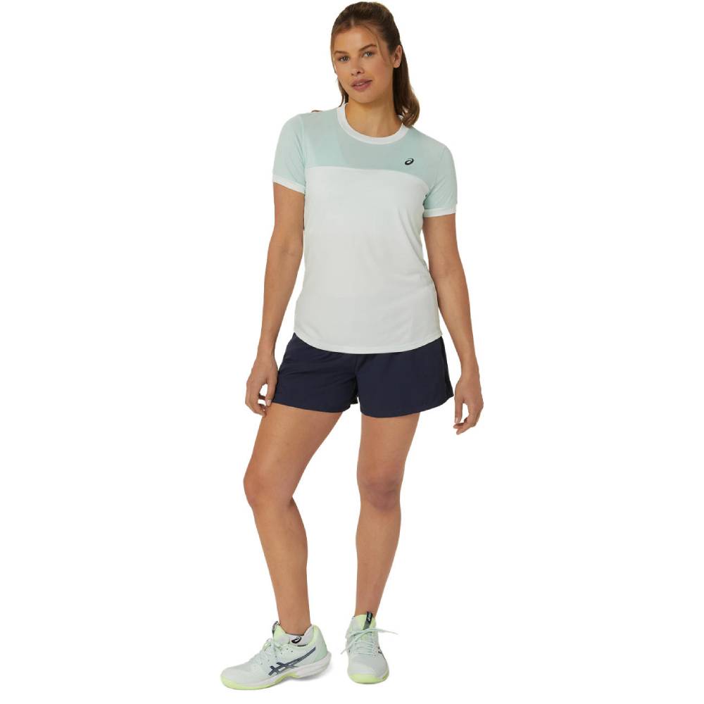 ASICS Women's Court Top Tennis Shoes - Lightweight Comfort Sneakers for Women in Mint Green | Perfect for Tennis, Gym Workouts & Casual Wear