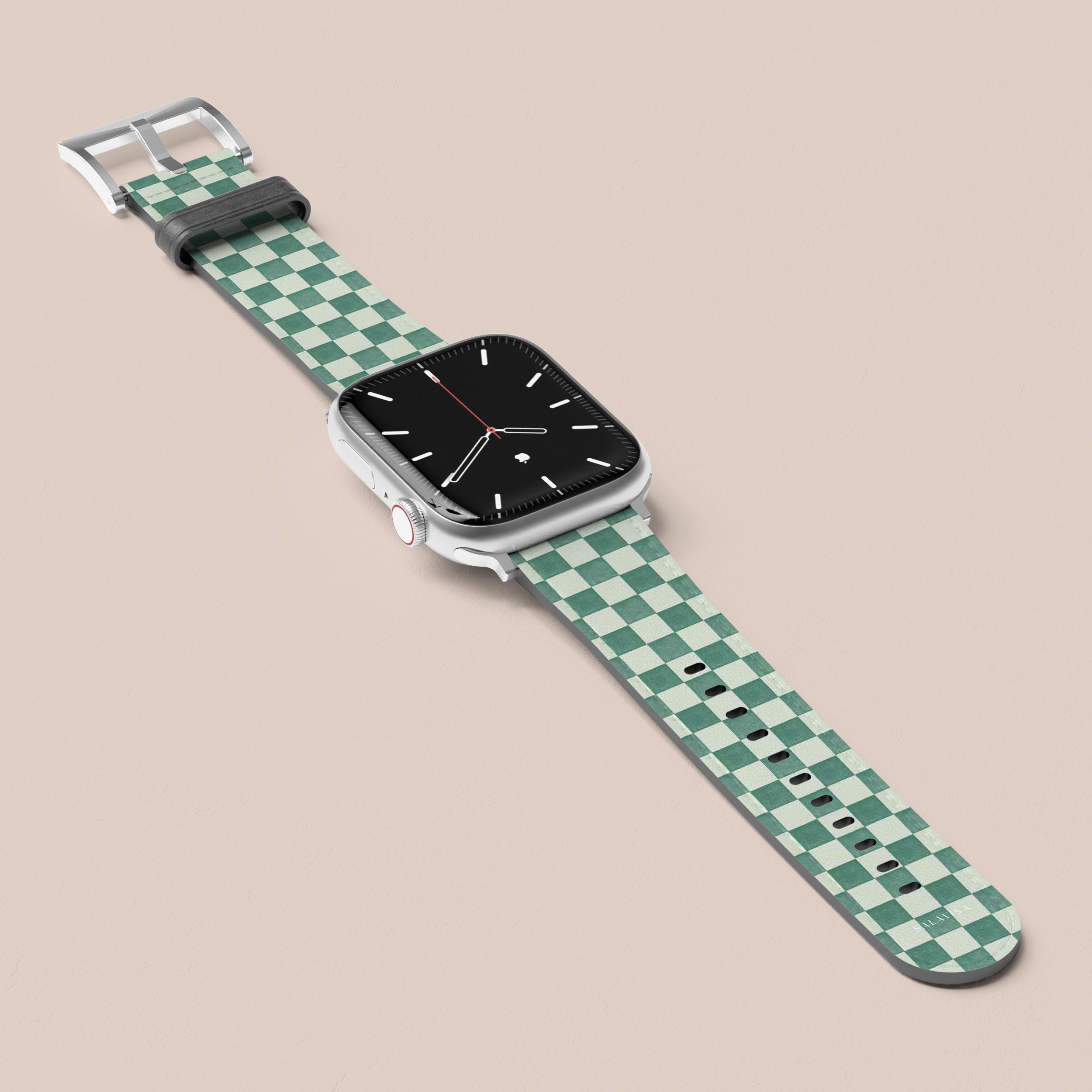 Premium Mint Green Serenity Apple Watch Band - Soft Silicone Replacement Strap for Apple Watch Series 9/8/7/6/SE/5/4/3/2/1 - Perfect for Workouts, Running, Yoga & Everyday Wear
