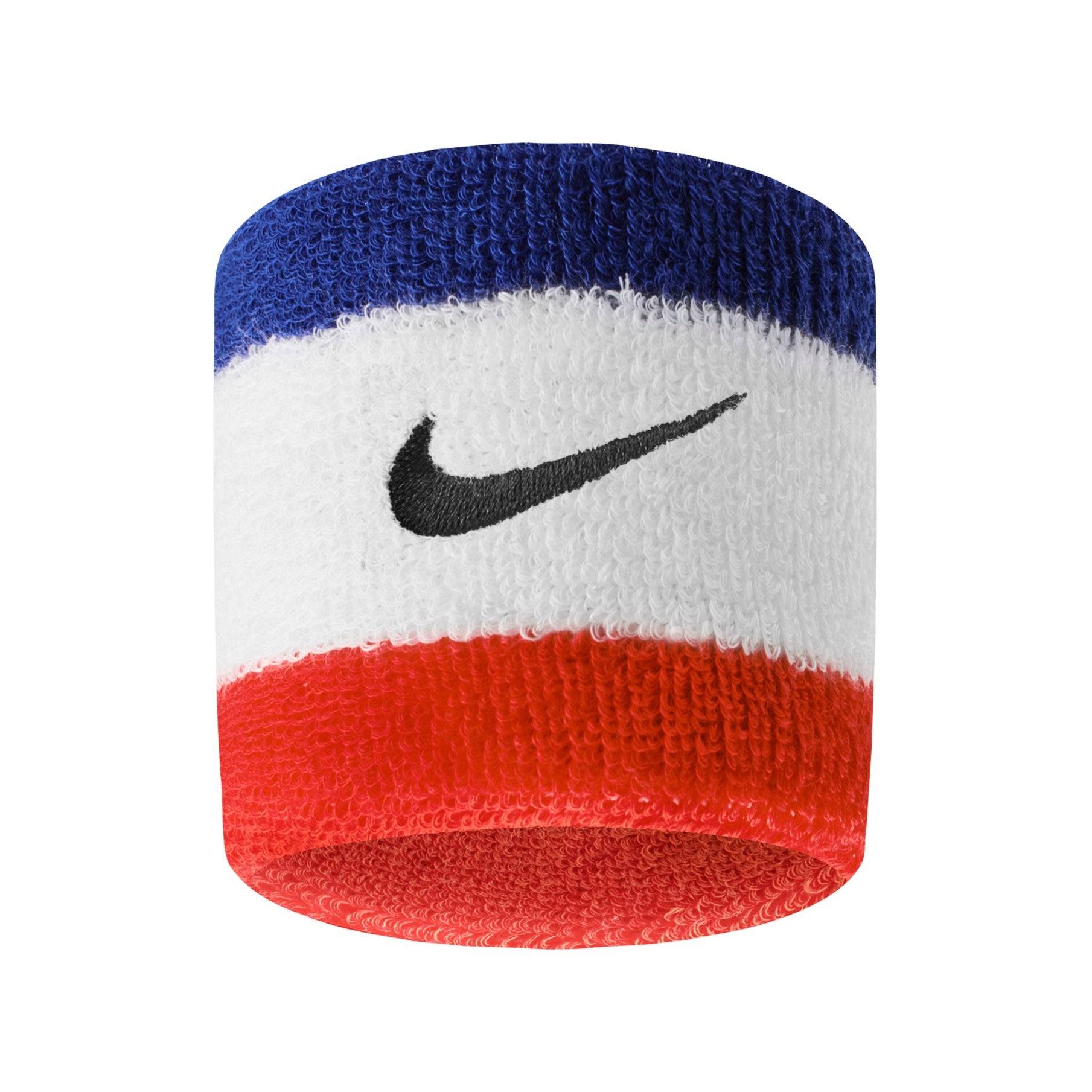 Nike Swoosh Wristband for Men & Women - Adjustable Sports Sweatband for Running, Tennis, Basketball & Workout - Breathable Wrist Support for Active Lifestyle