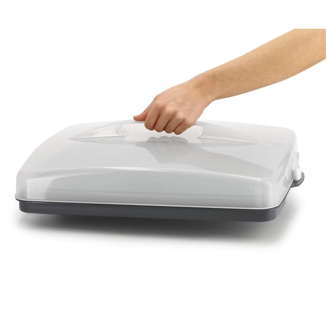 Stackable Tray Bake Box for Food Transport & Storage