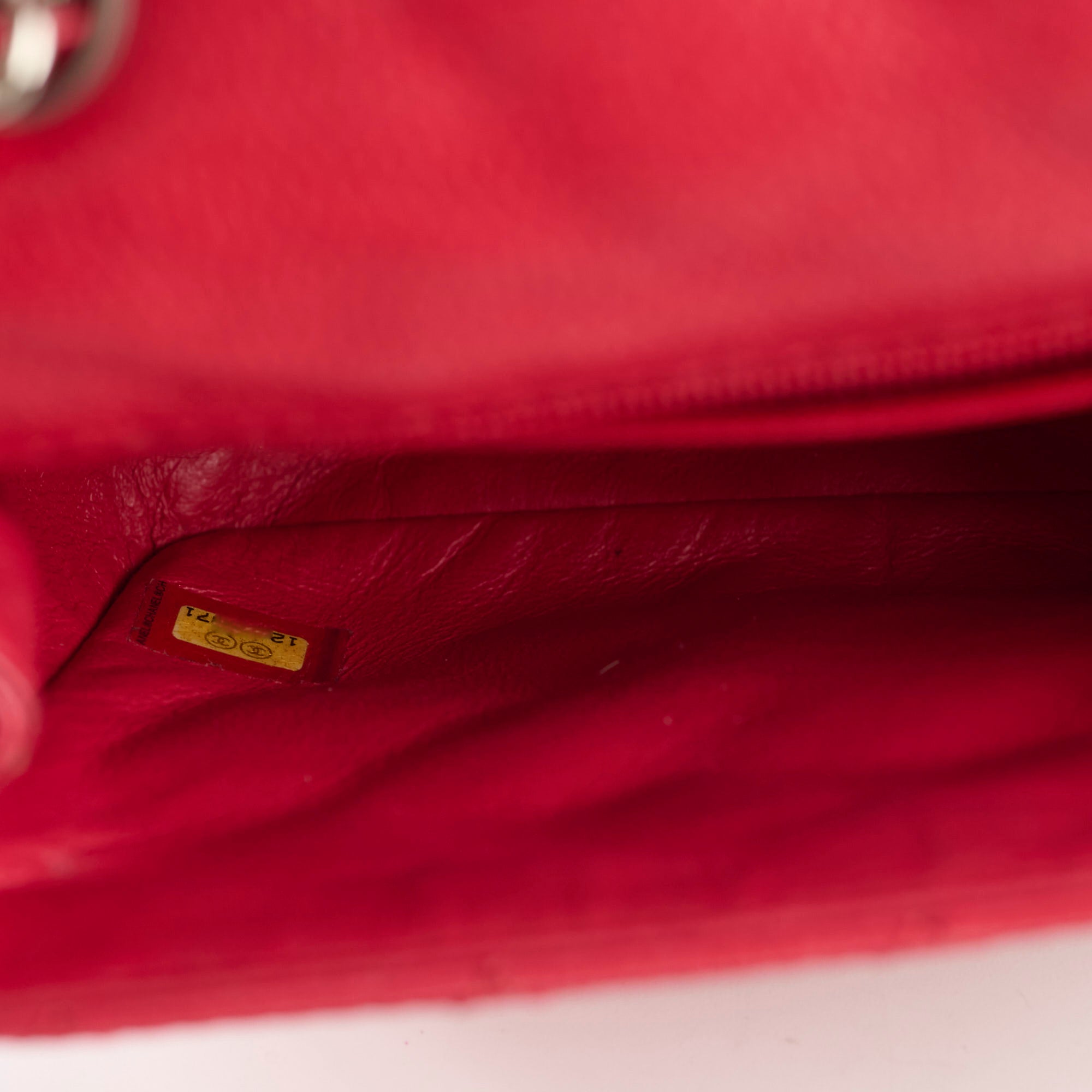 Chanel Caviar Leather Mini Square Flap Bag in Red - Perfect for Evening Parties, Date Nights & Luxury Fashion Accessories