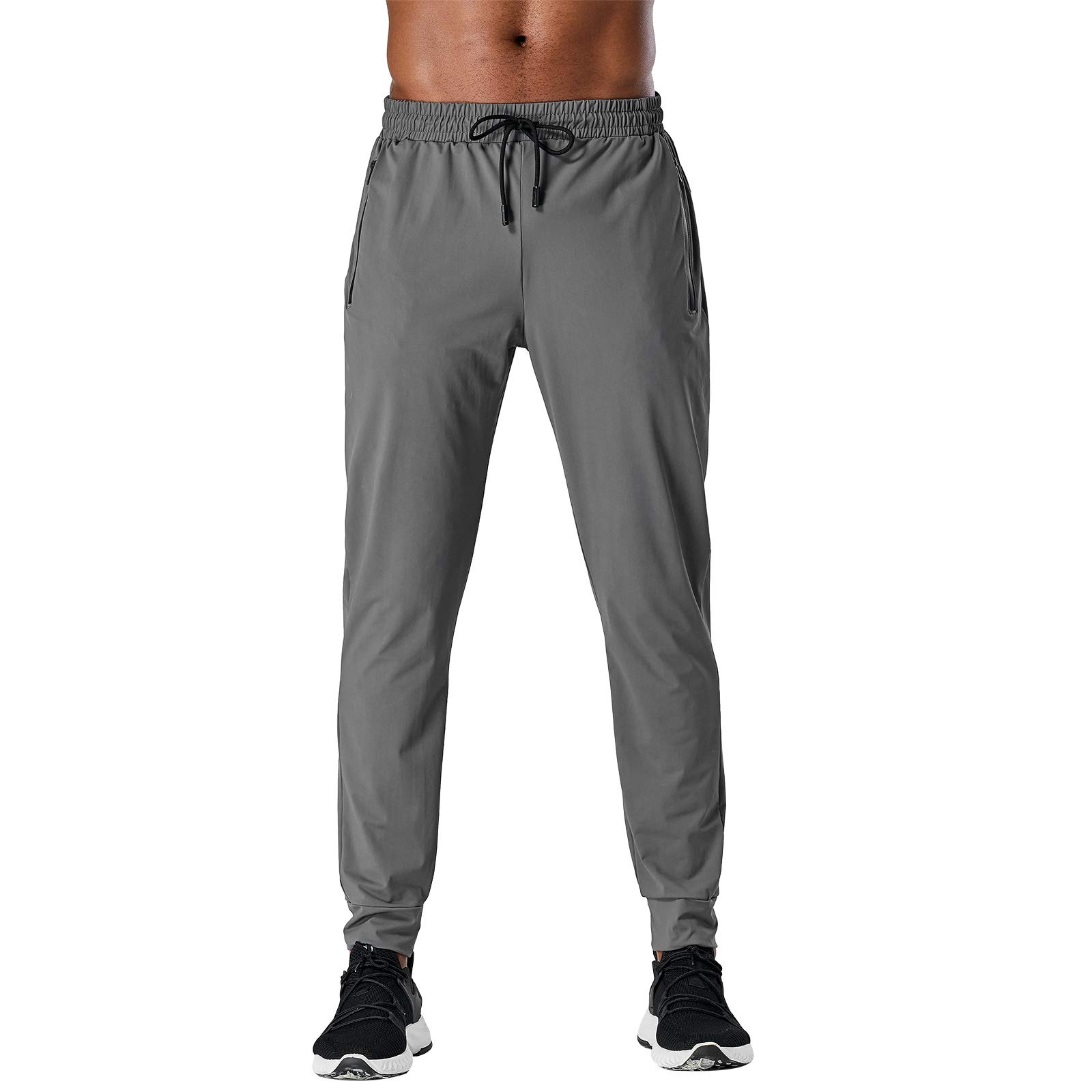 Leglocher Men's Hiking Pants - Quick Dry Lightweight Joggers for Outdoor Activities, Athletic Climbing, Travel & Running | Breathable Sweatpants for Hiking, Gym, Workout & Casual Wear