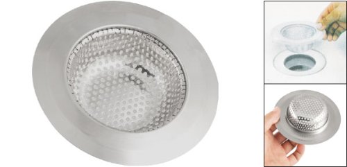 4.5 Inch Mesh Design Floor Sink Drain Strainer - Heavy Duty Stainless Steel for Kitchen, Bathroom & Outdoor Use