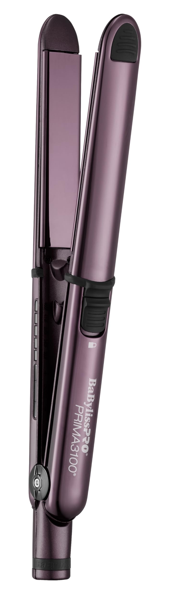 BaBylissPRO Nano Titanium Prima Ionic Hair Straightener - Professional Flat Iron for Curling & Straightening Hair | Salon-Quality Styling for Smooth, Shiny Hair at Home or On-The-Go