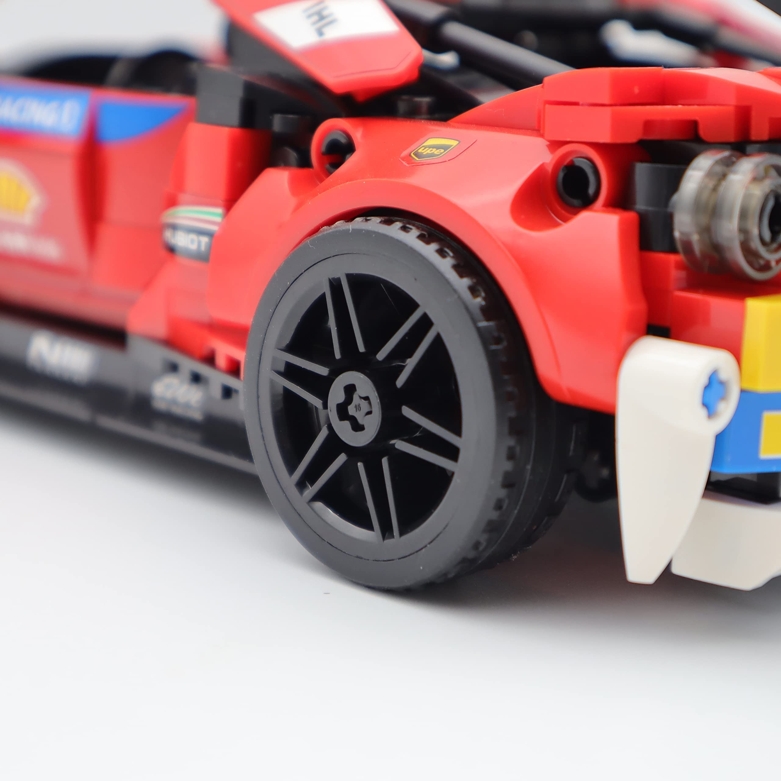 Speed Red Racing Car Building Blocks Kit (826PCS) - Creative Toy for Boys & Adults