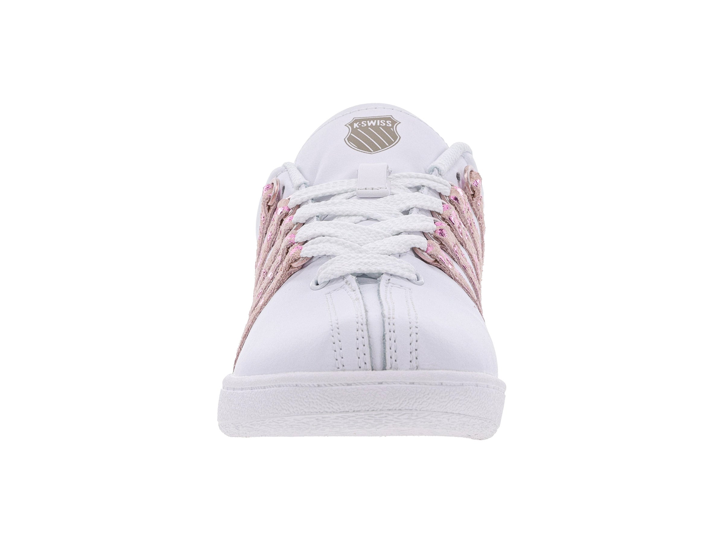 Classic VN Sneakers for Women - White, Pink, Cheetah & Rose Gold Color Options | Comfortable Casual Shoes for Walking, Gym & Everyday Wear