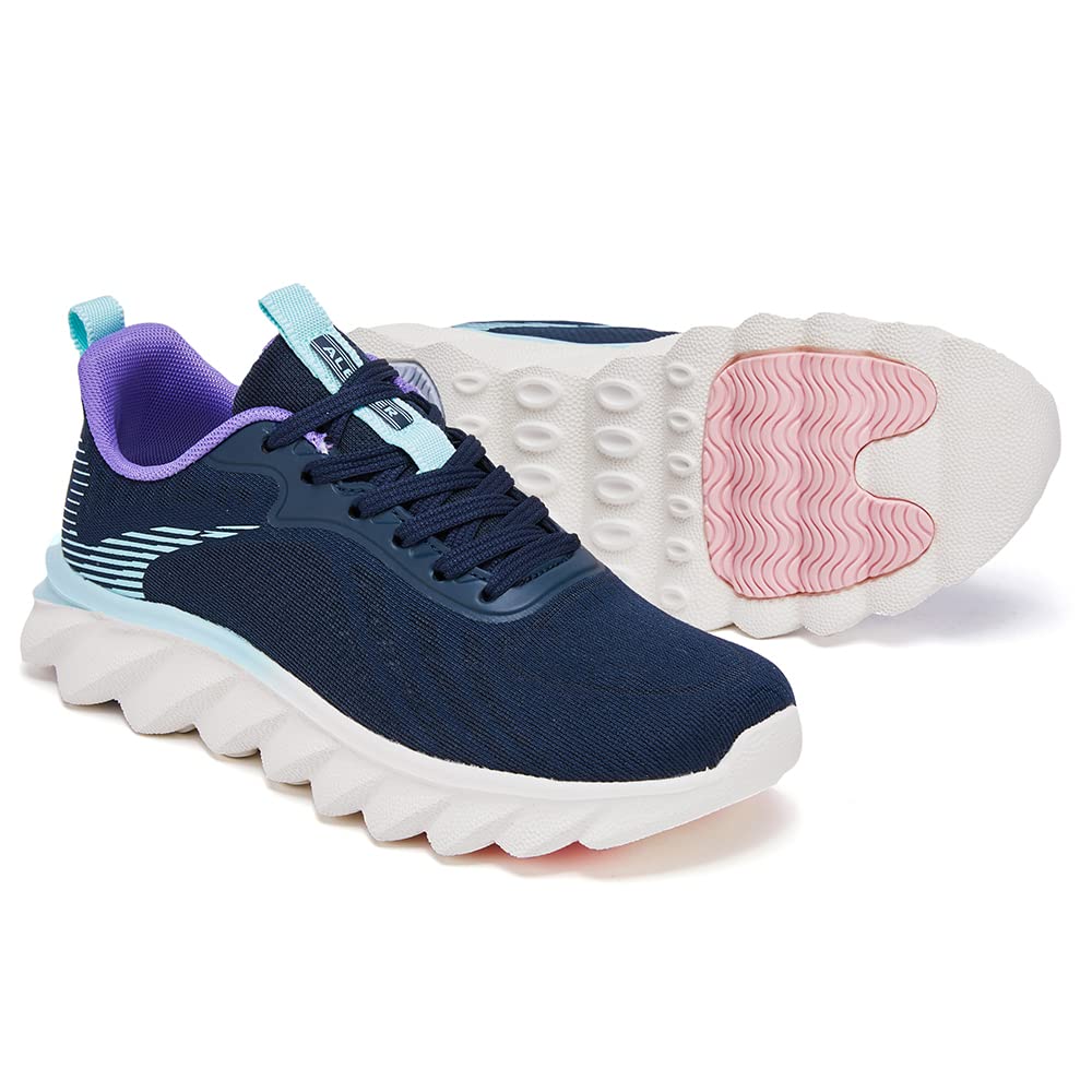 ALEADER Women's Lightweight Running Shoes - Breathable Mesh & Cushioned Foam for Jogging, Gym Workouts & Casual Wear | Colorful Athletic Sneakers for Women
