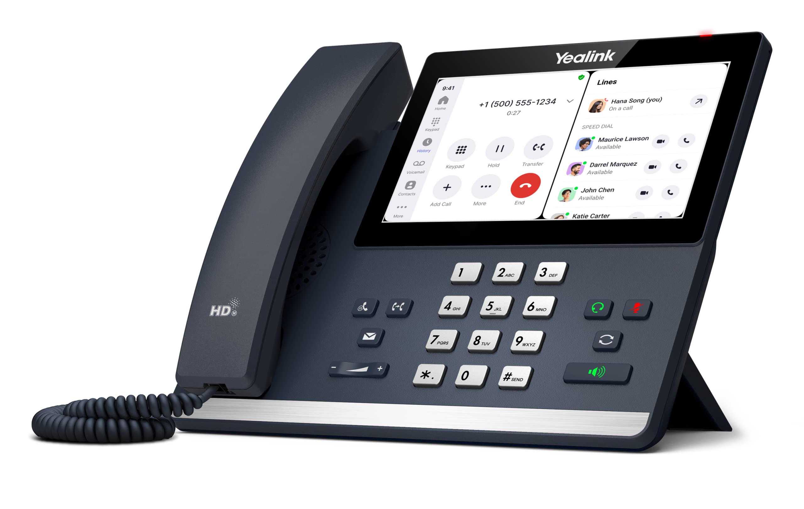 Yealink MP56 IP Conference Phone for Zoom Meetings - Ideal for Business, Office & Remote Work Collaboration
