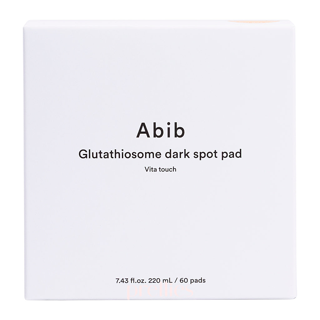 Abib Glutathiosome Dark Spot Correcting Pads with Vitamin C - Brightening Treatment for Hyperpigmentation & Dark Spots - 60 Count - Perfect for Daily Skincare Routine & Travel