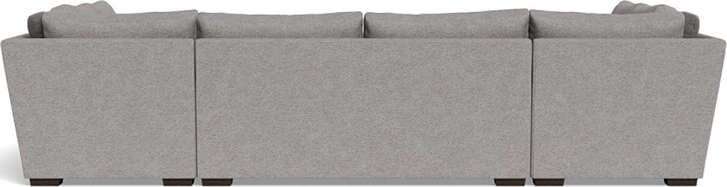 Modern Mesa 154 Condo U-Shaped Sectional Sofa - Comfortable L-Shaped Couch for Living Room, Family Room & Small Spaces