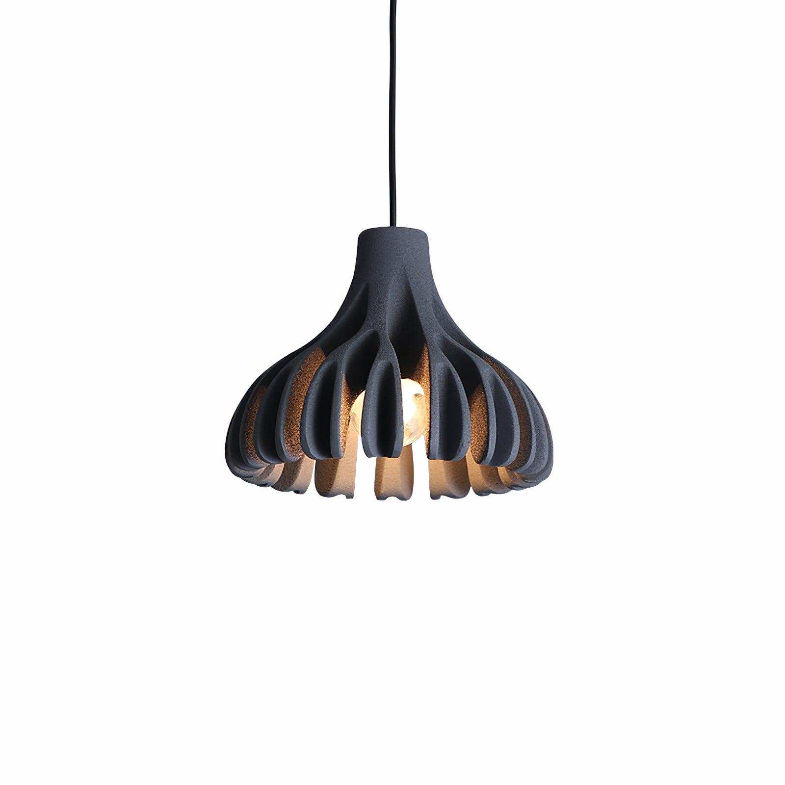 Stylish Coral Resin Pendant Light - Modern Handmade Hanging Chandelier for Living Room, Bedroom & Dining Room Decor