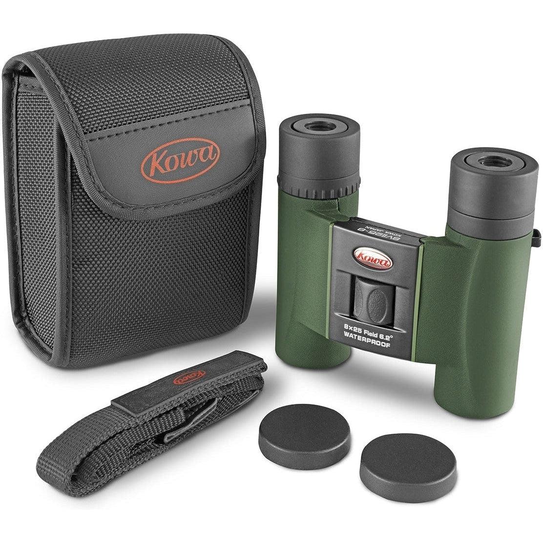 Kowa SV II 8x25 Compact Binoculars - Lightweight & High Clarity for Bird Watching, Hiking, Travel & Outdoor Adventures