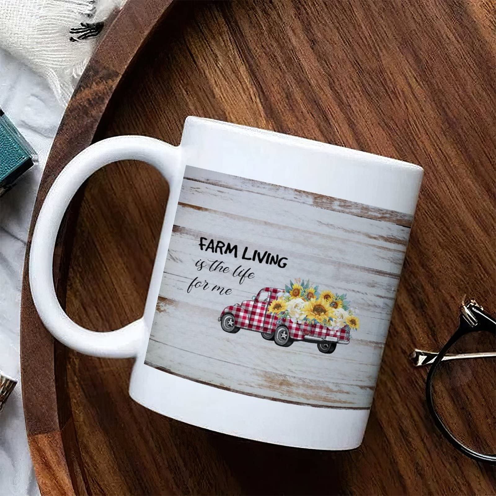 11oz Inspirational Quote Coffee Mug - White Ceramic Tea Cup with Motivational Words for Coworkers, Friends, Family, Husband & Wife | Perfect for Office, Home & Gifts