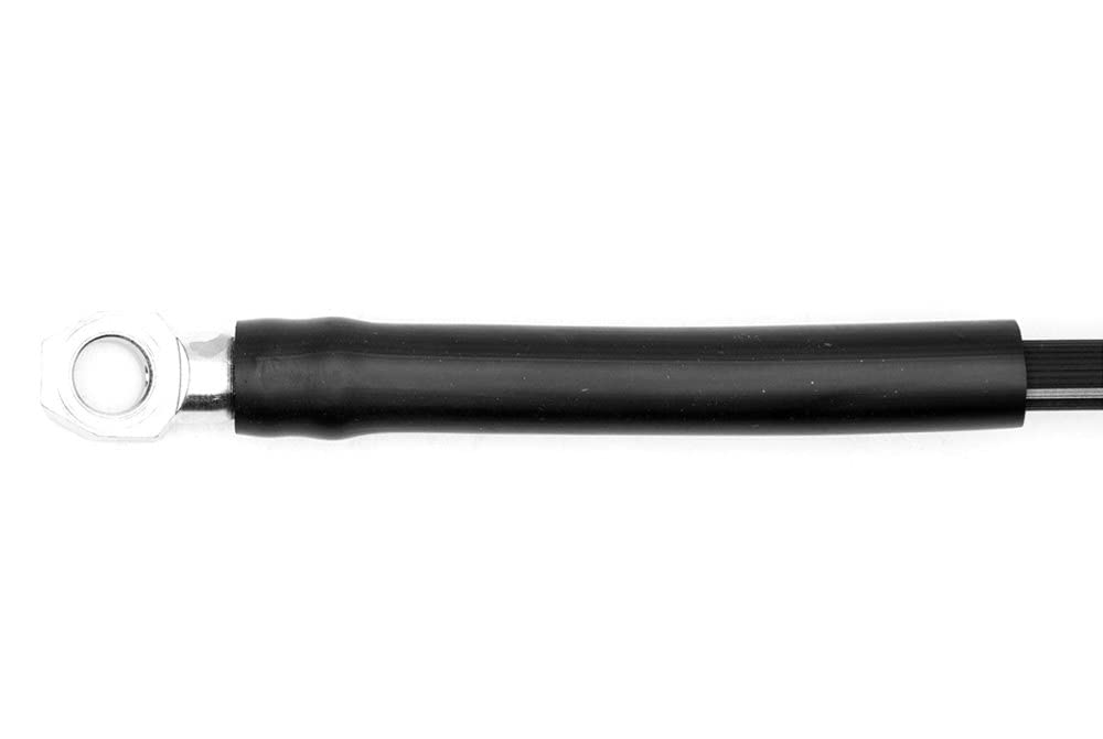Dynamic Friction Company Front Brake Line Hose 350-47028 - High Performance Brake Hose for Cars, Trucks & SUVs - Perfect for Off-Roading, Racing & Daily Driving
