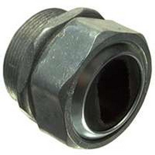 Halex 07310 1-Inch Zinc Water Tight Connector - Weatherproof Electrical Fitting for Outdoor & Underground Wiring | Perfect for Garden Lights, Pool Pumps & Irrigation Systems