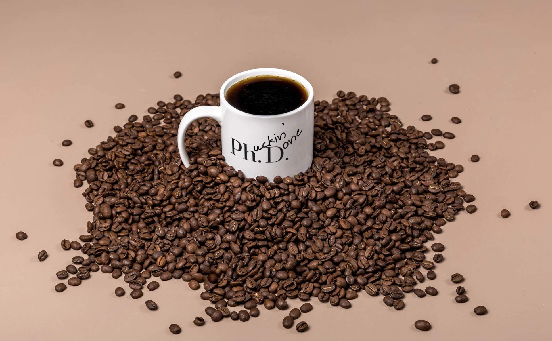 Funny PhD Graduation Gift - Humorous 'Done Phinished' Ceramic Coffee Mug for Grad Students, Scientists, Doctors & Nurses - Perfect Desk Ornament & Novelty Gag Gift for Advisors & Supervisors - Great for Office Use, Lab Breaks & Celebratory Coffee Moments