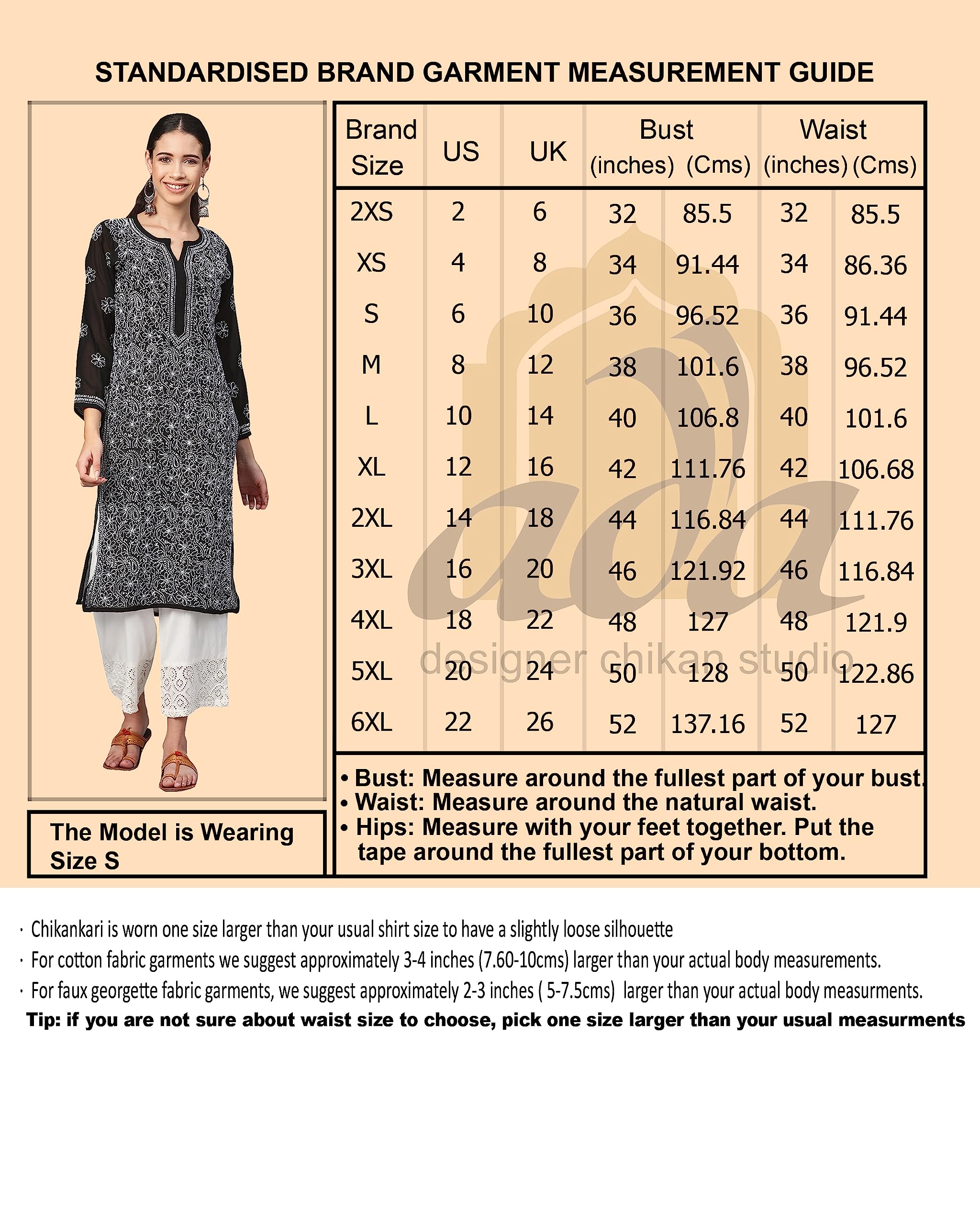 Hand Embroidered Indian Chikankari Traditional Georgette Anarkali Kurta Kurti for Women - Elegant Ethnic Wear for Festivals, Weddings & Special Occasions