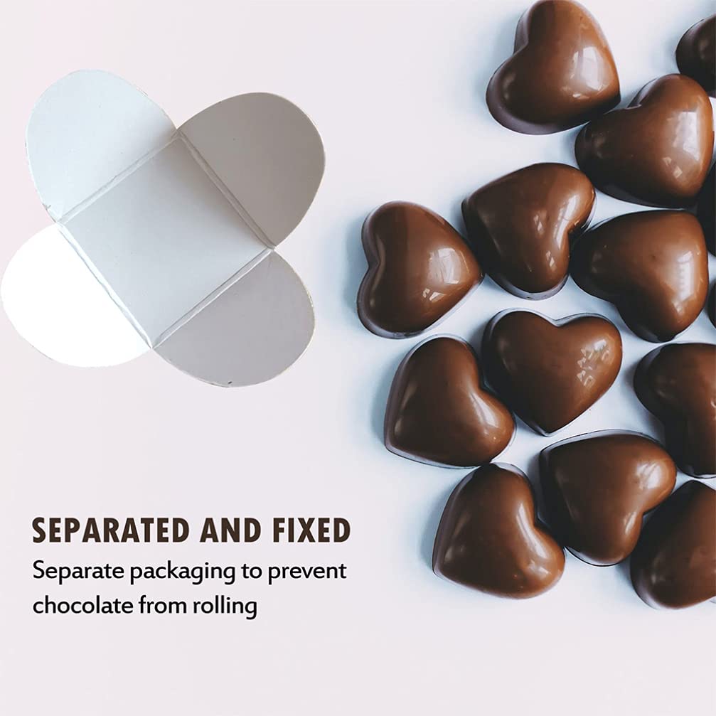 200pcs White Kraft Chocolate Paper Candy Cups - Eco-Friendly Baking Liners for Cupcakes, Muffins & Cake Pops - Perfect for Weddings, Birthdays, Baby Showers & Cafes - Disposable & Food Safe Baking Supplies for Home & Professional Use