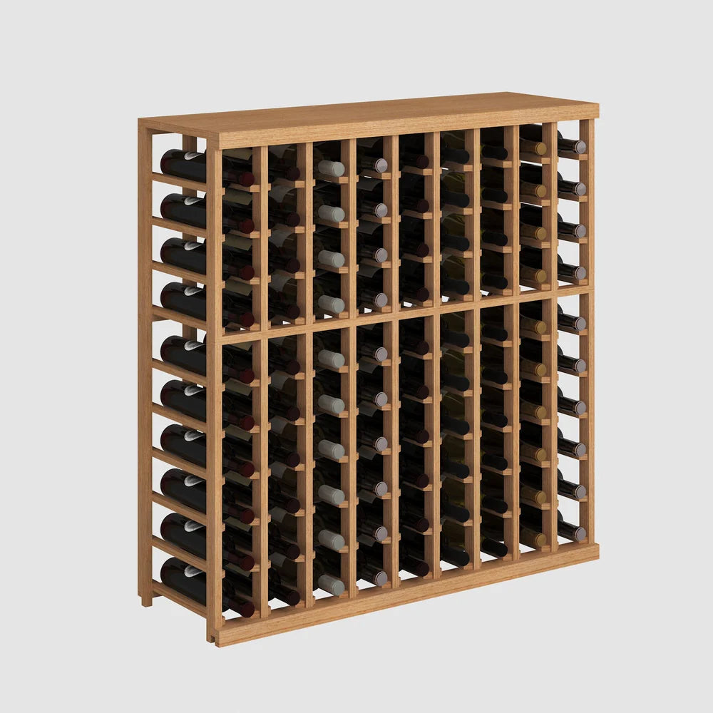 60 Bottle Half Height Elite Wine Rack 42
