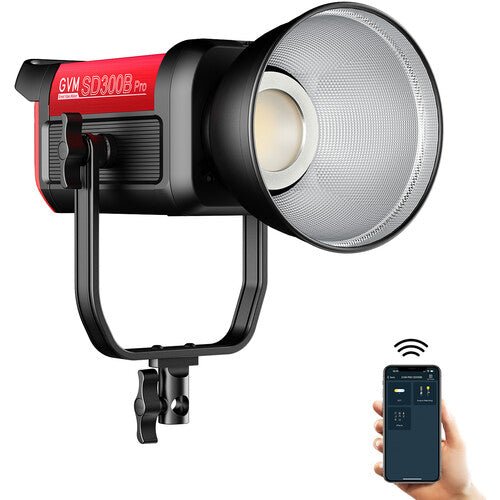 GVM Pro SD300B 300W Bi-Color LED Monolight - Professional Studio Lighting for Photography & Videography - Perfect for Portraits, Product Shoots, YouTube Videos and Live Streaming