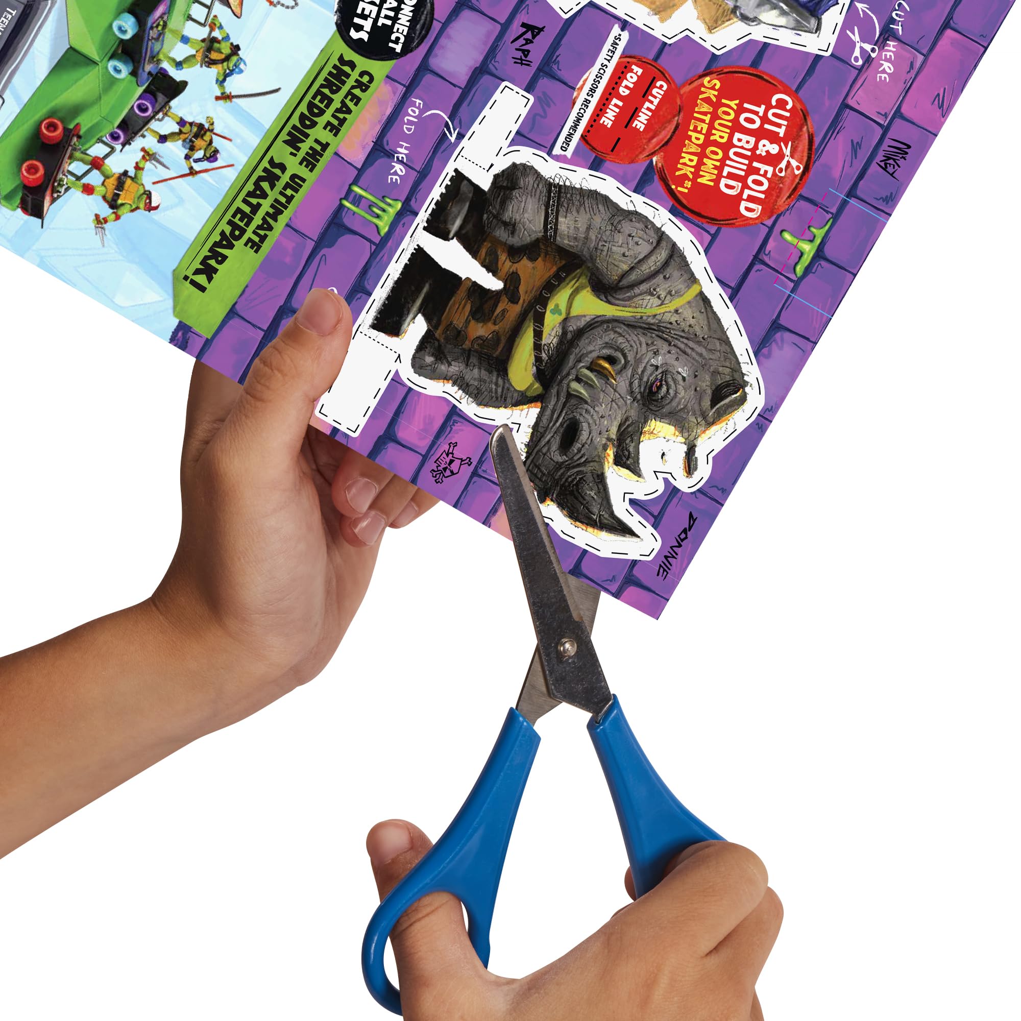 Playmates Toys Teenage Mutant Ninja Turtles: Mutant Mayhem Raphael Action Figure with Skateboard & Accessories - Amazon Exclusive Collectible Toy for Kids & TMNT Fans - Perfect for Playtime, Display & Gift Giving