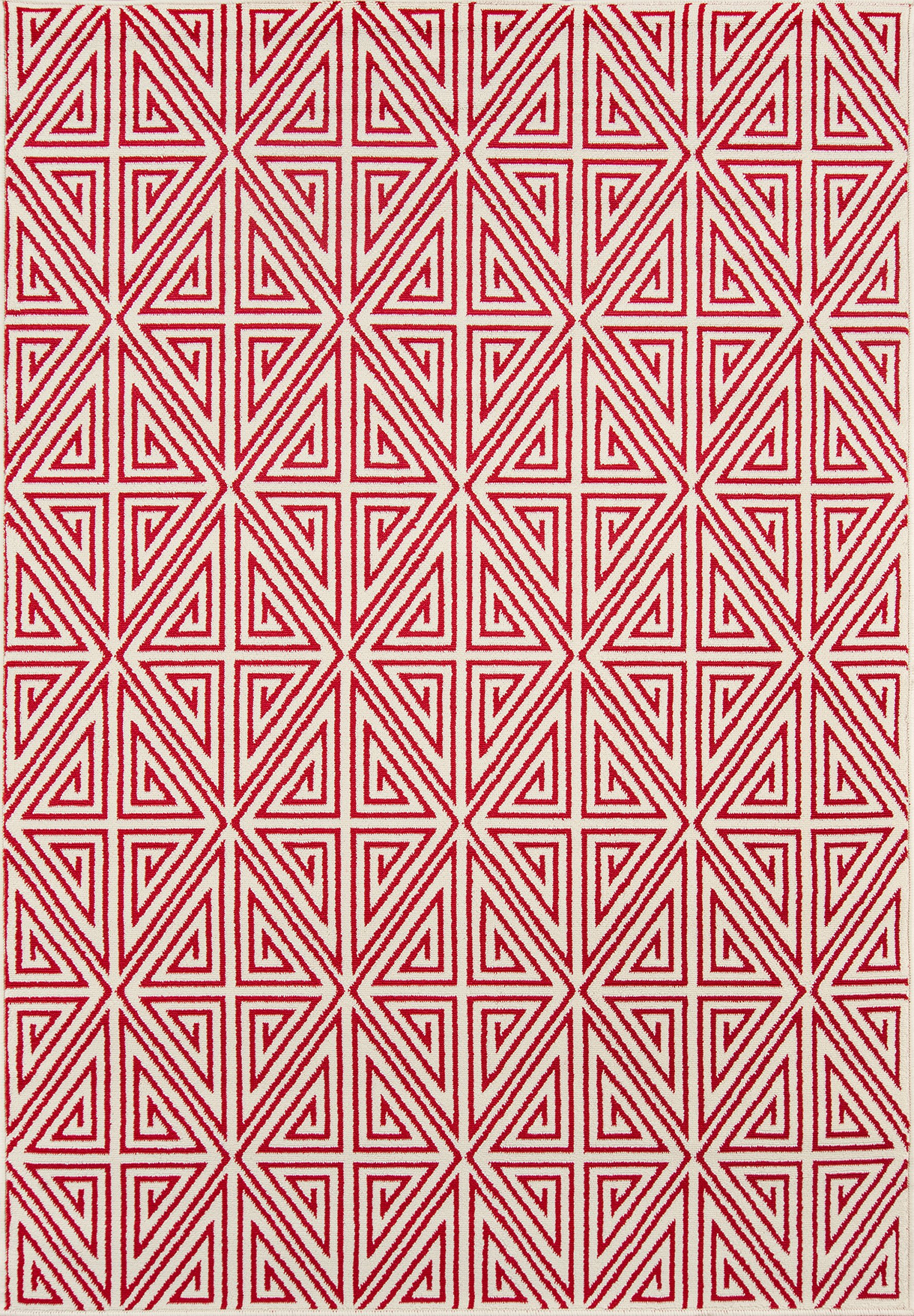 Momeni Baja Collection Contemporary Indoor Outdoor Area Rug - Easy to Clean, UV & Fade Resistant - 2'3