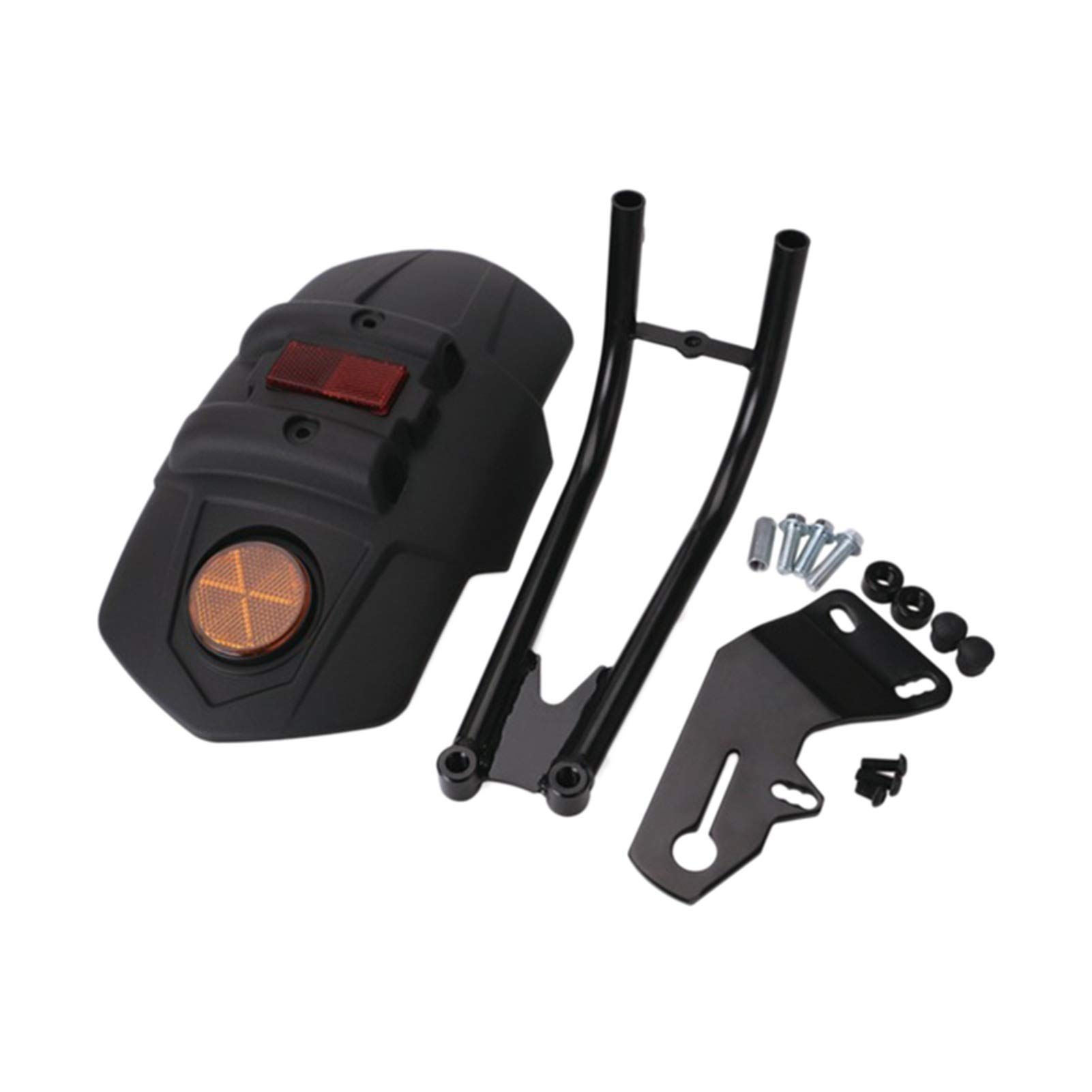 Black Motorcycle Fender Bracket - Compatible with Honda NC700, NC750X, NC750D, CB1300, CB400, CBR650, CB500X, CRF1000, CBR1000RR - Durable Rear Fender for Off-Road & Street Riding