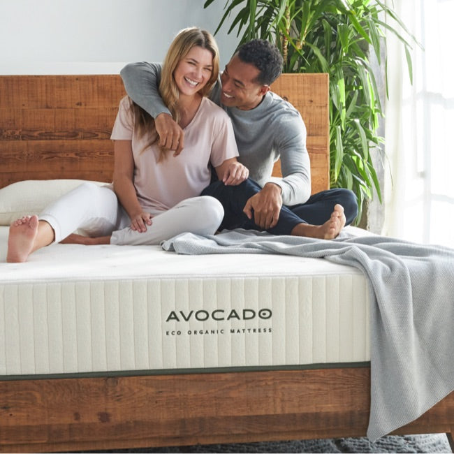 Solid Wood Bed Frame - Queen Size, Sturdy & Eco-Friendly Platform Bed with Underbed Storage | Perfect for Modern Bedrooms, Guest Rooms & Small Spaces