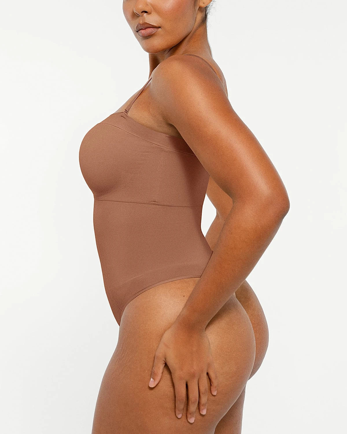 Seamless Sculpt Strapless Thong Bodysuit for Women - Sexy Shapewear for Special Occasions & Date Nights