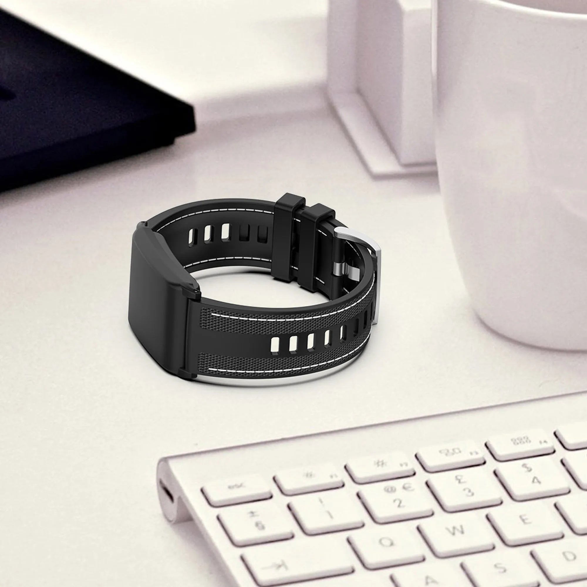 Premium Nylon & Silicone Replacement Straps for Whoop 4.0 & 3.0 - Comfortable Fitness Tracker Bands for Running, Workouts & Daily Activity Tracking