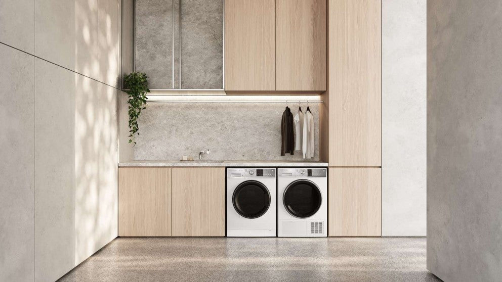 Fisher & Paykel 9kg Heat Pump Condenser Dryer DH9060P2 - Energy Efficient Laundry Solution for Homes & Apartments | Perfect for Small Spaces & Eco-Friendly Drying