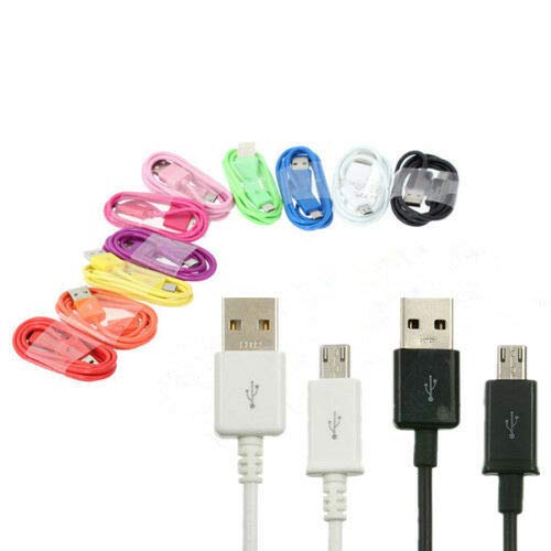 Premium Micro USB Cable 3-Pack - High Speed USB 2.0 for Android Charging & Data Sync