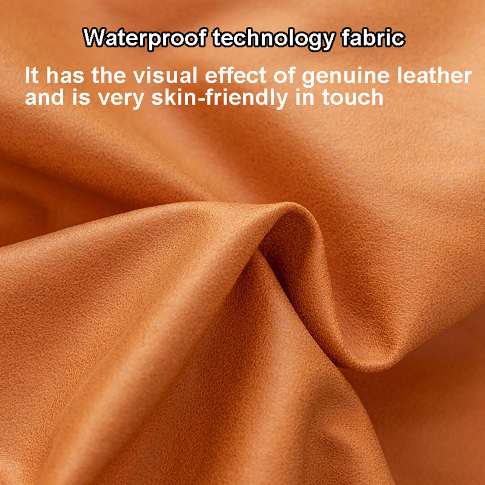 Premium Faux Leather Bean Bag Chair Cover - 100x110cm, Waterproof & Durable for Living Room, Outdoor, and Kids' Play Area - Perfect for Organizing Plush Toys and Relaxing