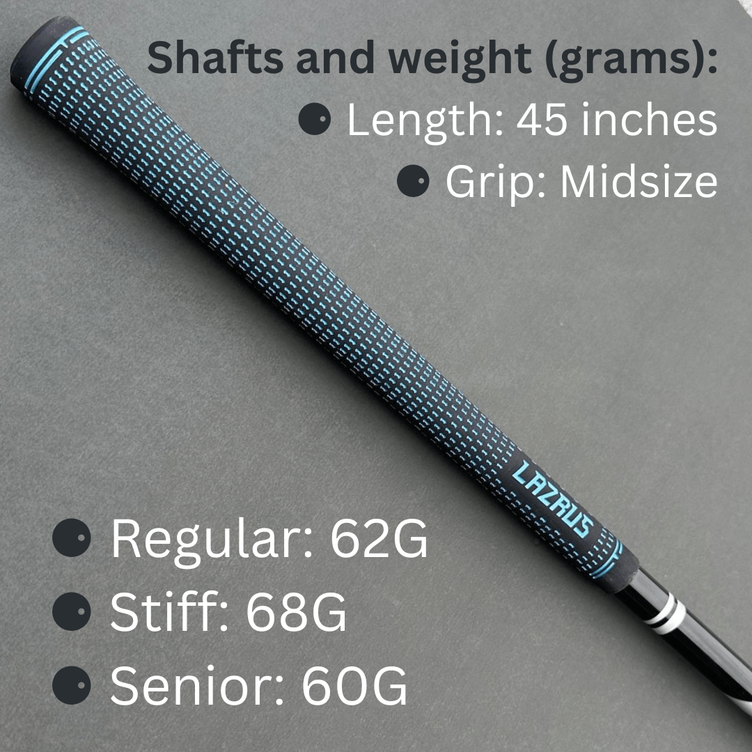Lazrus Golf Driver & Fairway Wood Set - Premium Golf Clubs for Men & Women - Perfect for Driving Range & Course Play