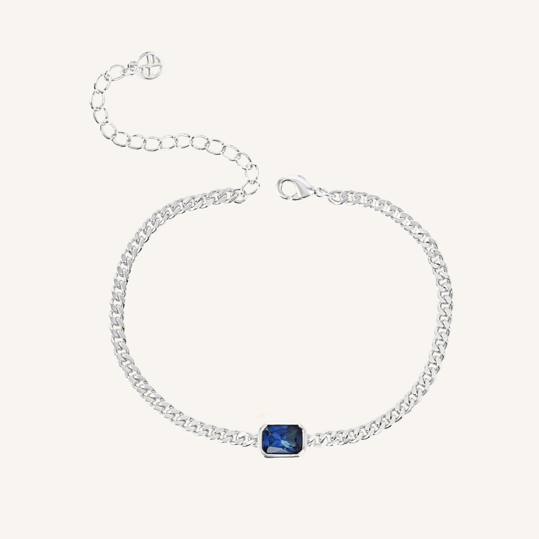Royal Elegance Bracelet for Women - Sterling Silver & Cubic Zirconia Jewelry - Perfect for Parties, Weddings & Special Occasions